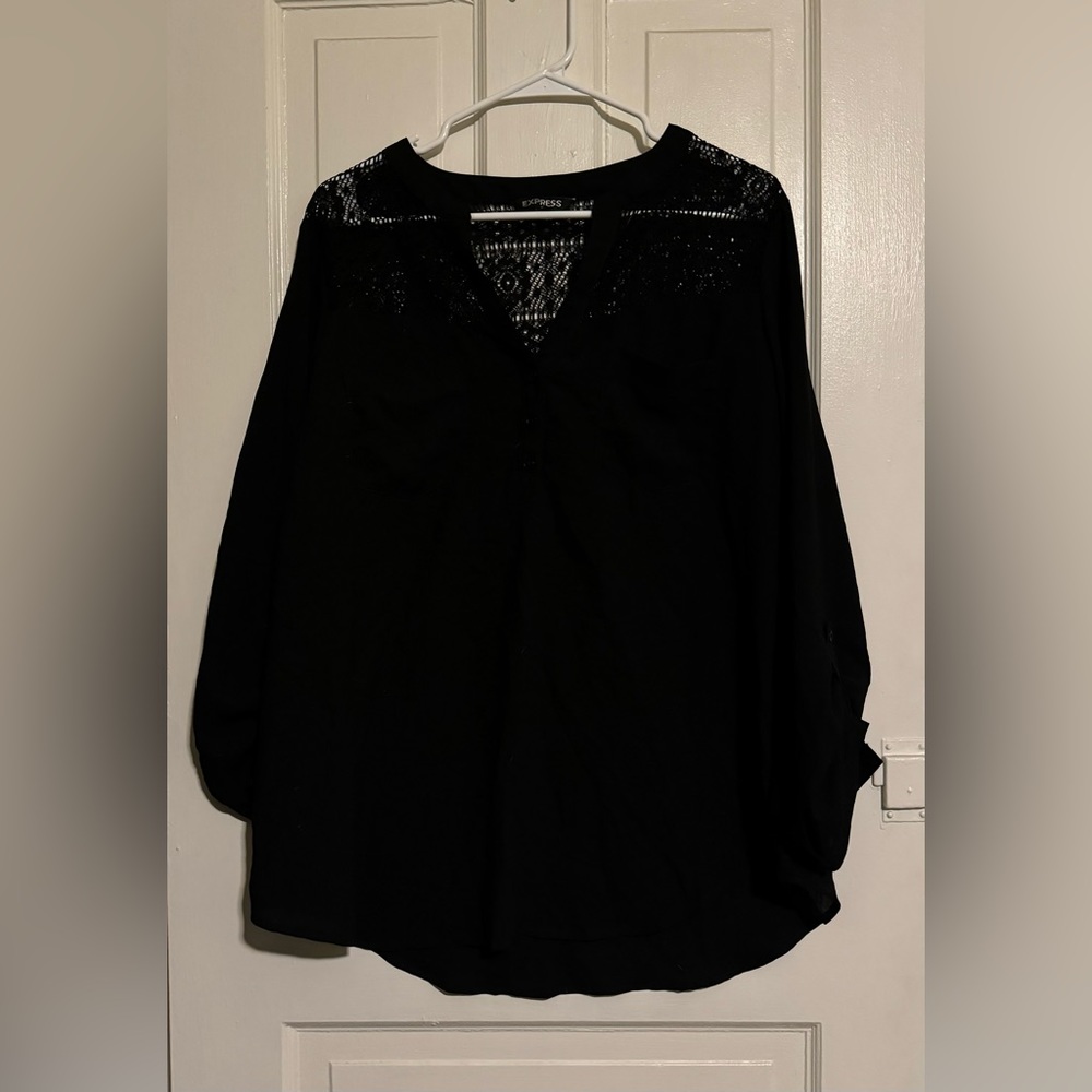 Express long sleeved blouse